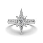 Starlight White Gold Ring