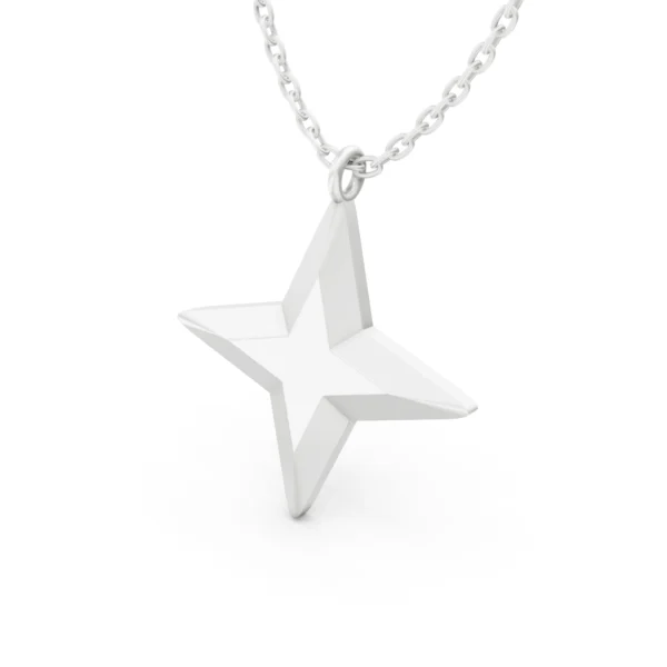 Plain Northern Star Pendant