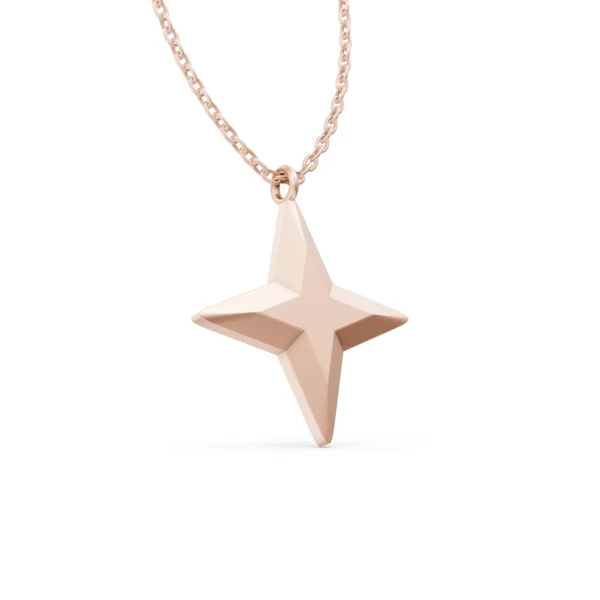 Plain Northern Star Pendant