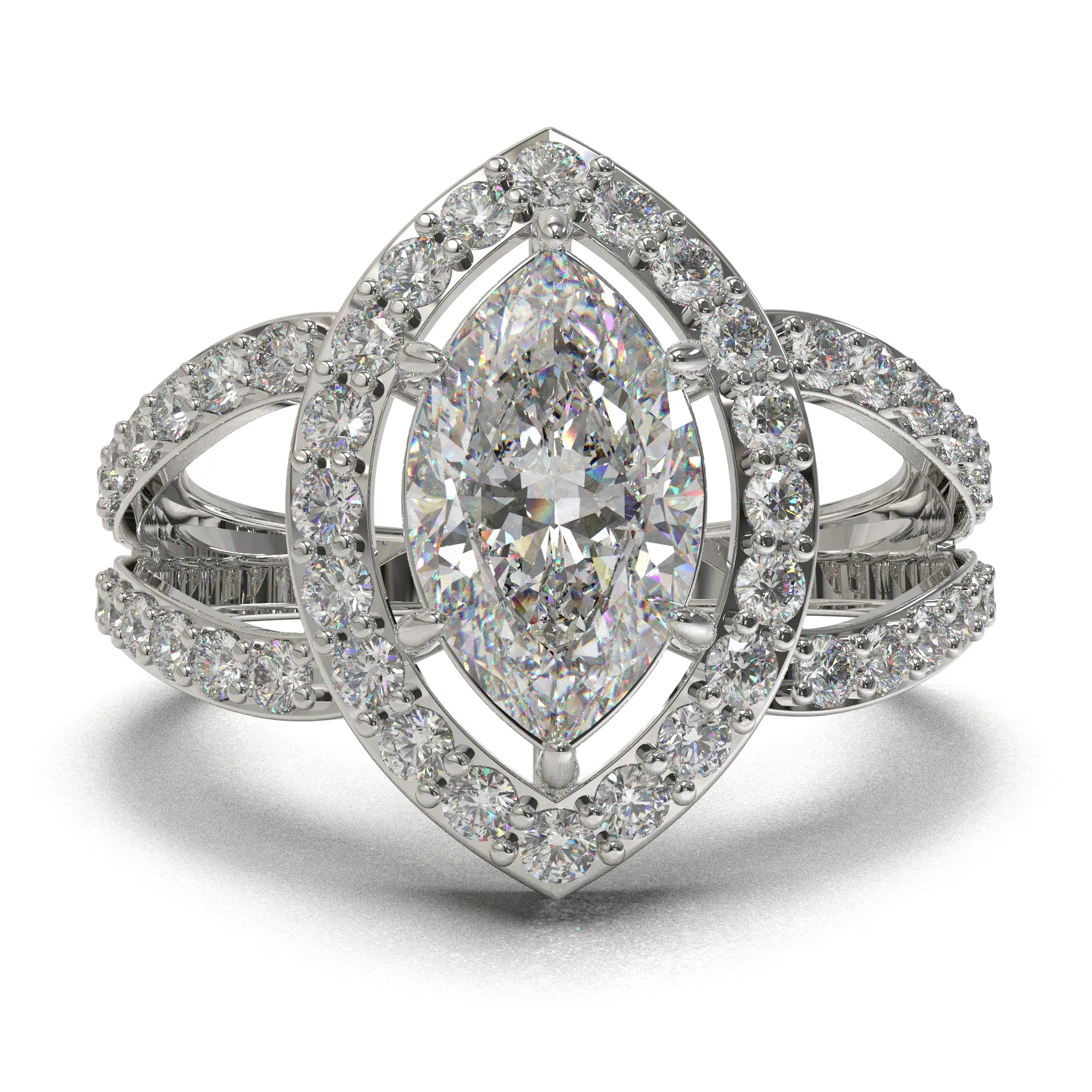 Marquise Diamond Ring