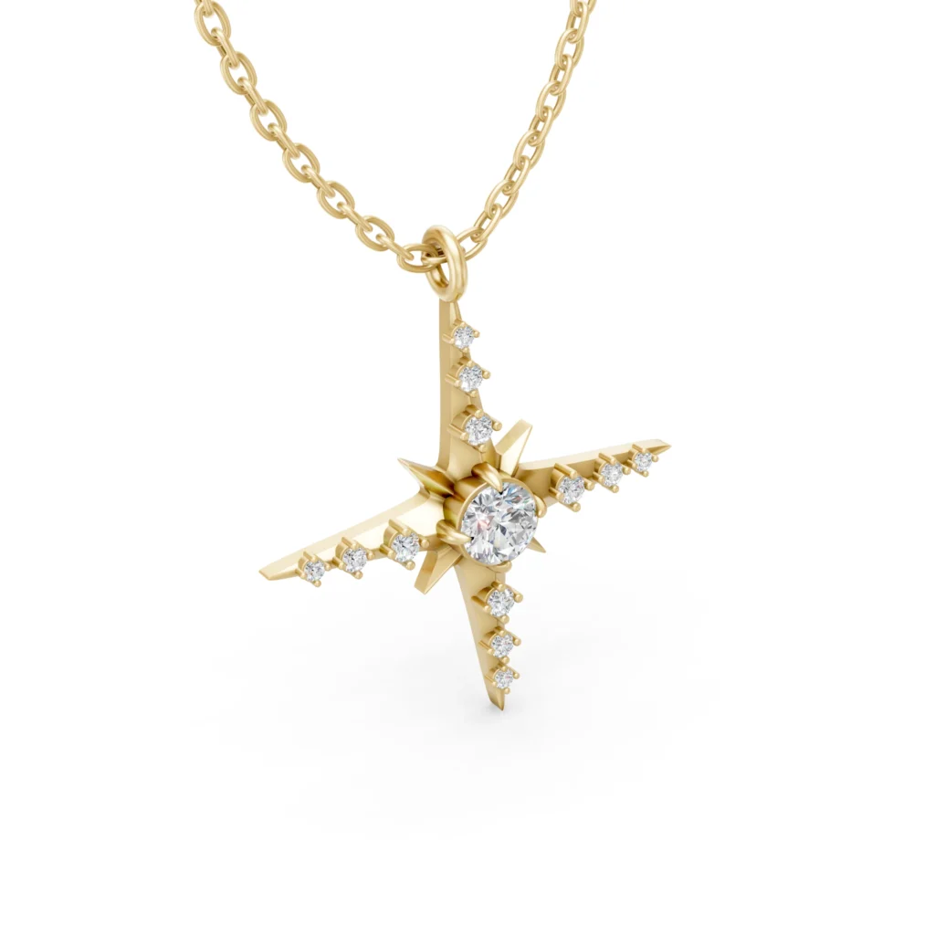 Northern Star Diamond Pendant