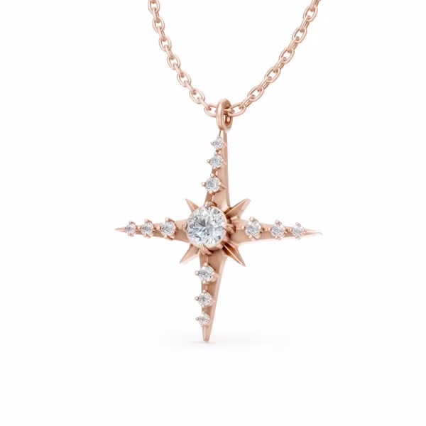 Northern Star Diamond Pendant