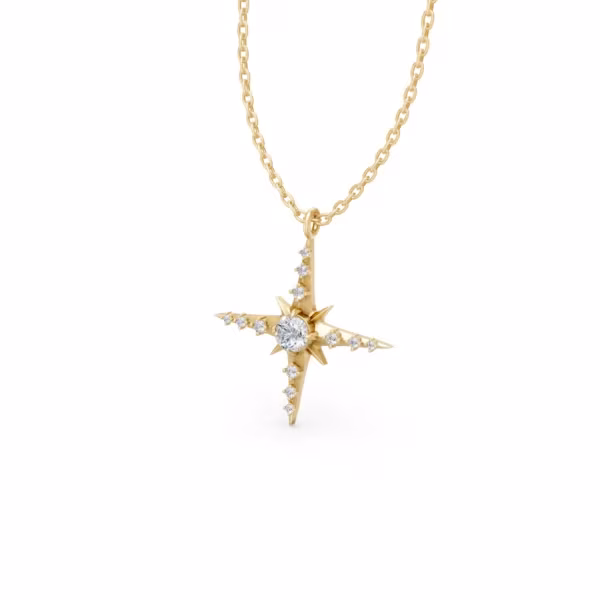 Northern Star Diamond Pendant