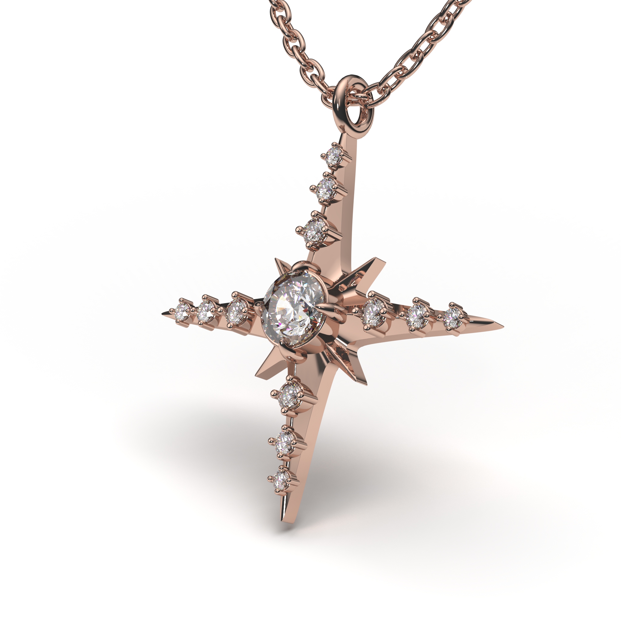 Starlight Diamond Pendant
