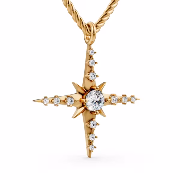 Starlight Diamond Pendant