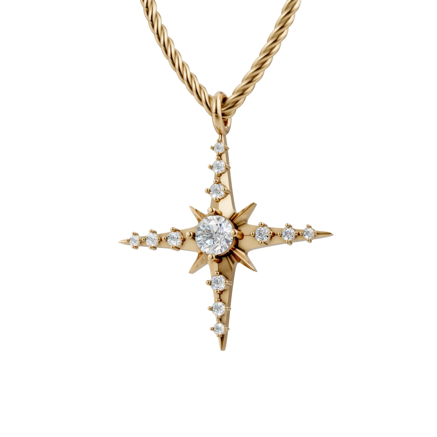 Starlight Diamond Pendant