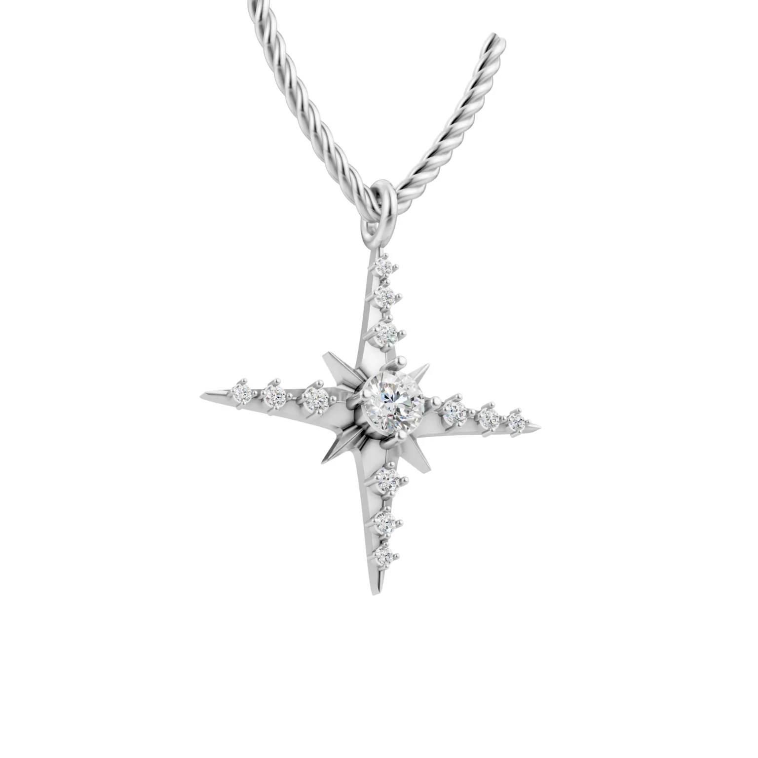 Starlight Diamond Pendant