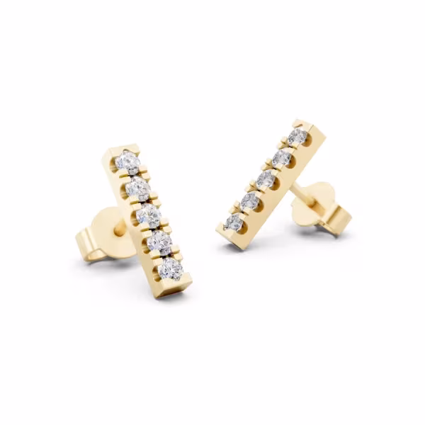 North Star Stud Earrings