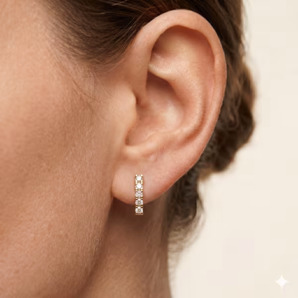 North Star Stud Earrings