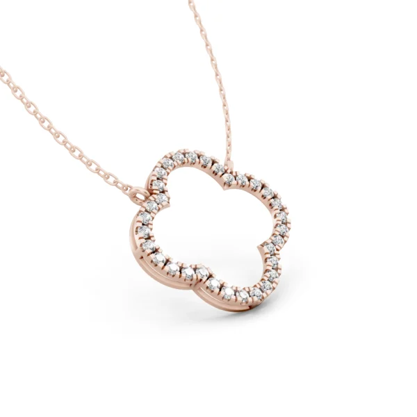 Diamond Clover Necklace