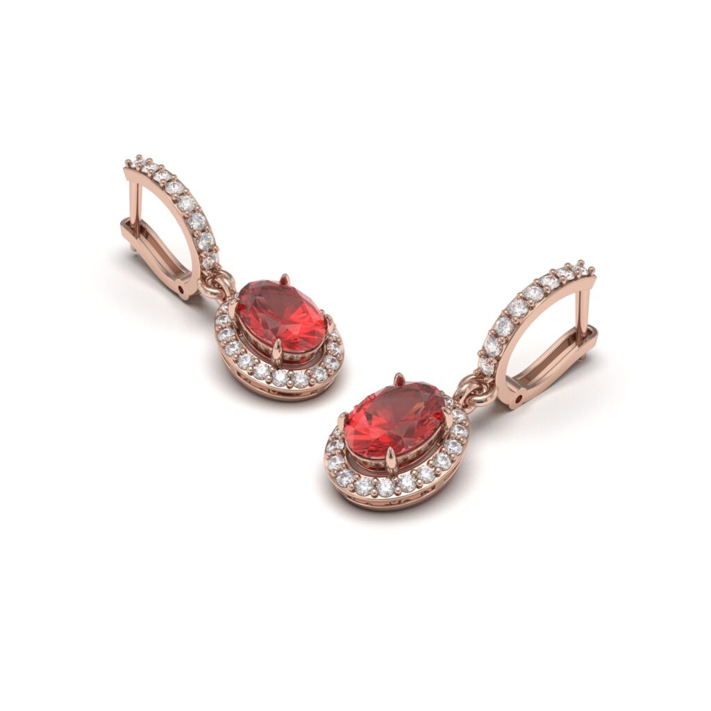 Dazzling Dangle Earring