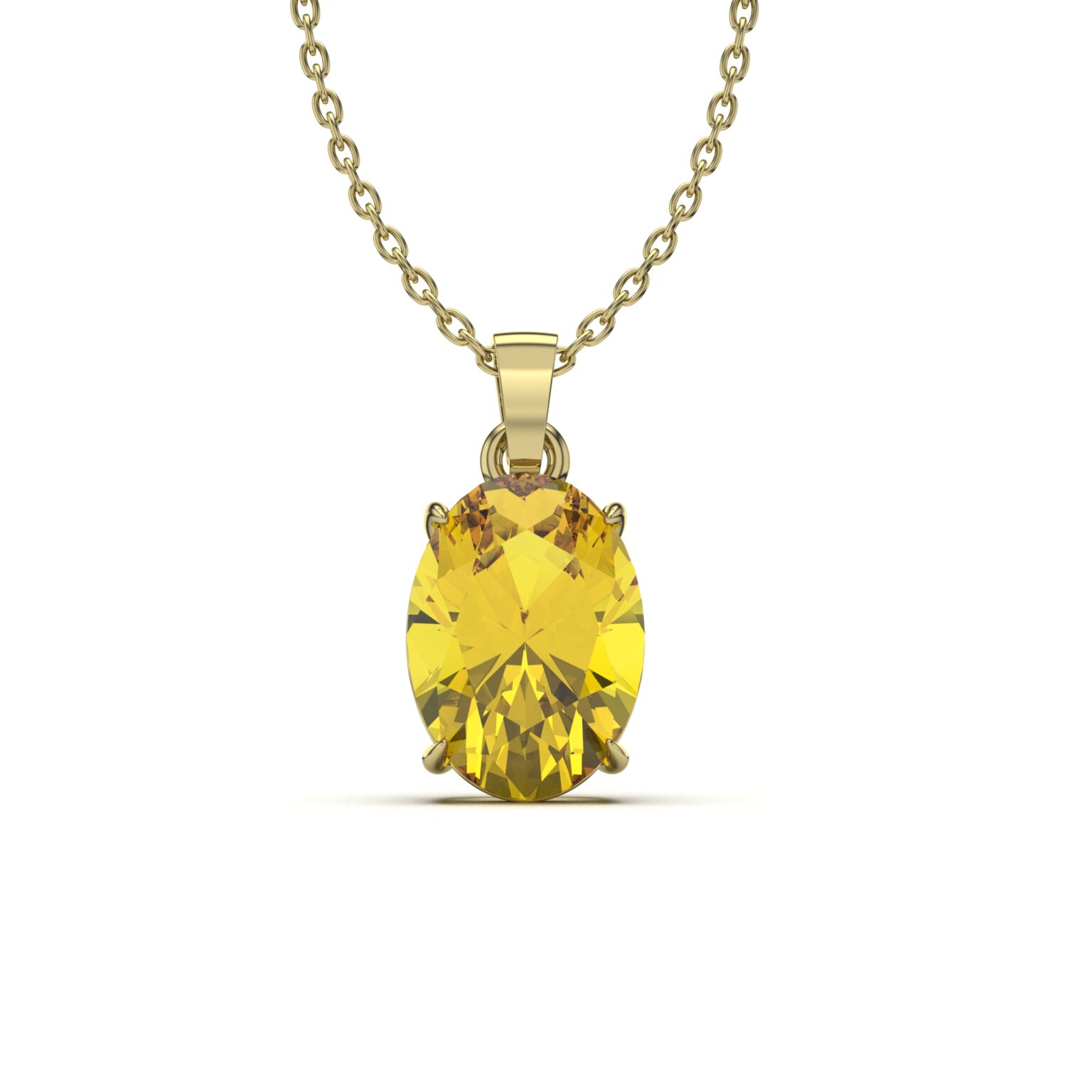 Emperial Citrine Pendant