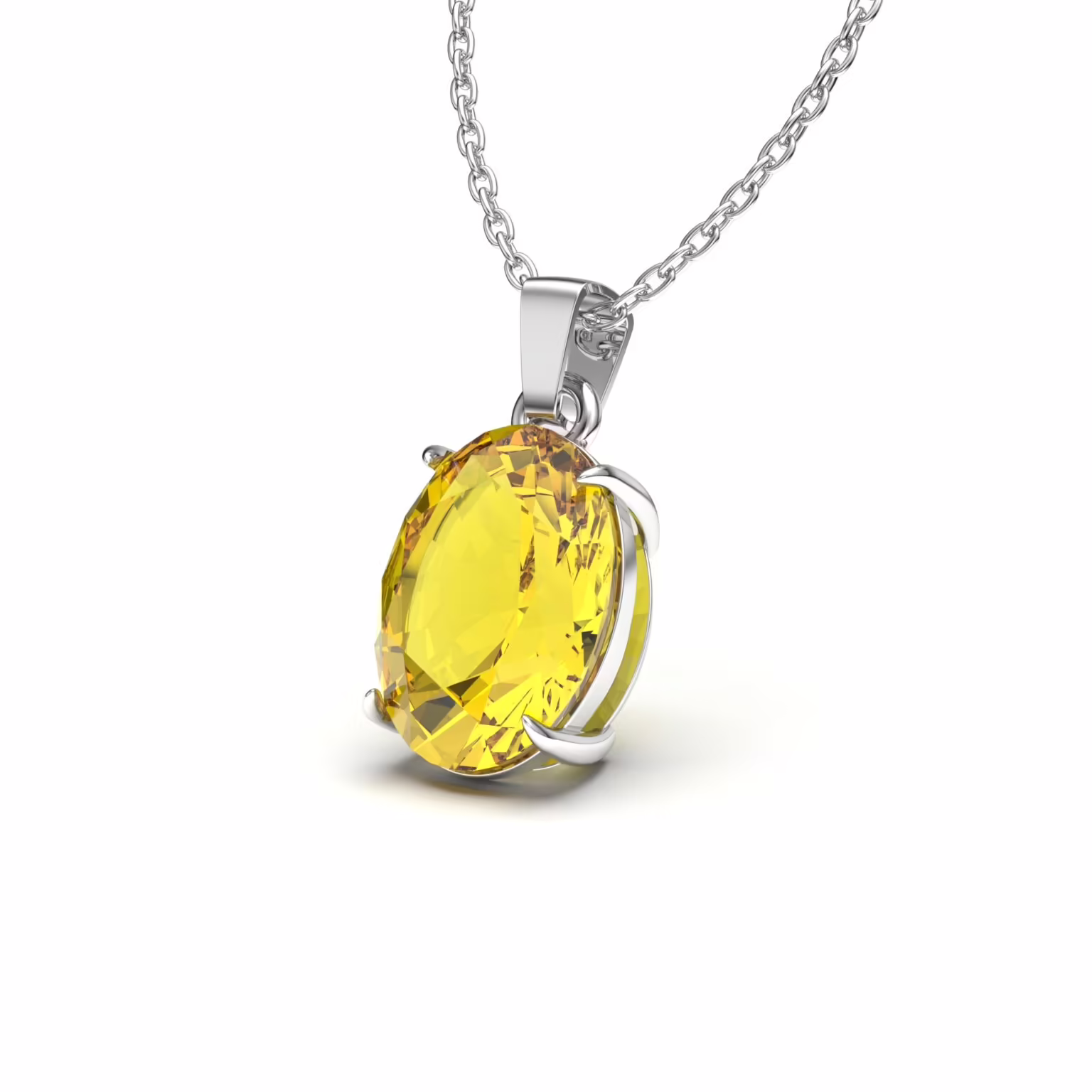 Emperial Citrine Pendant