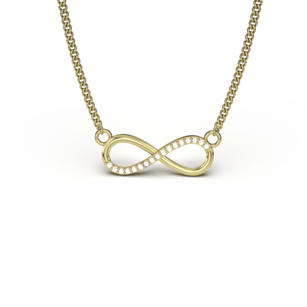 Dazzling Infinity Necklace