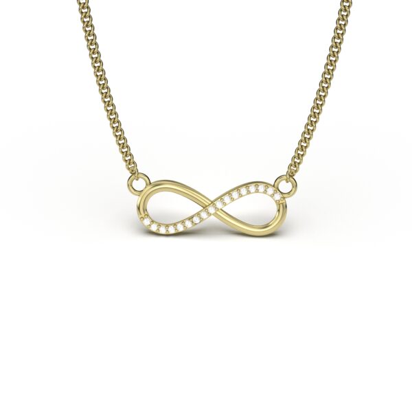 Dazzling Infinity Necklace