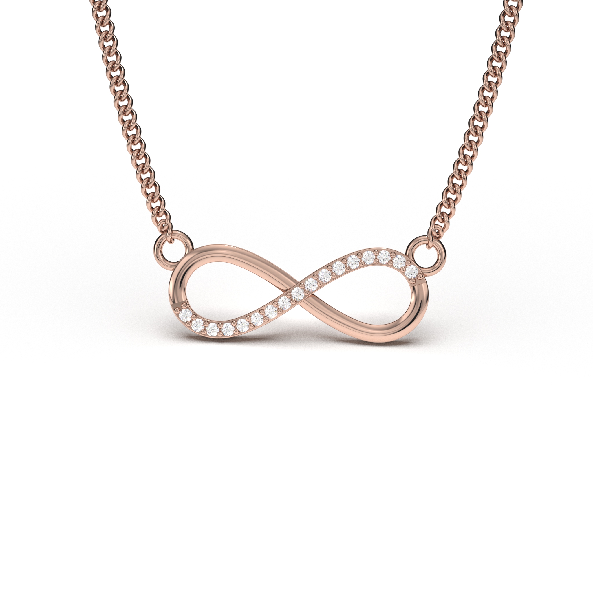 Dazzling Infinity Necklace