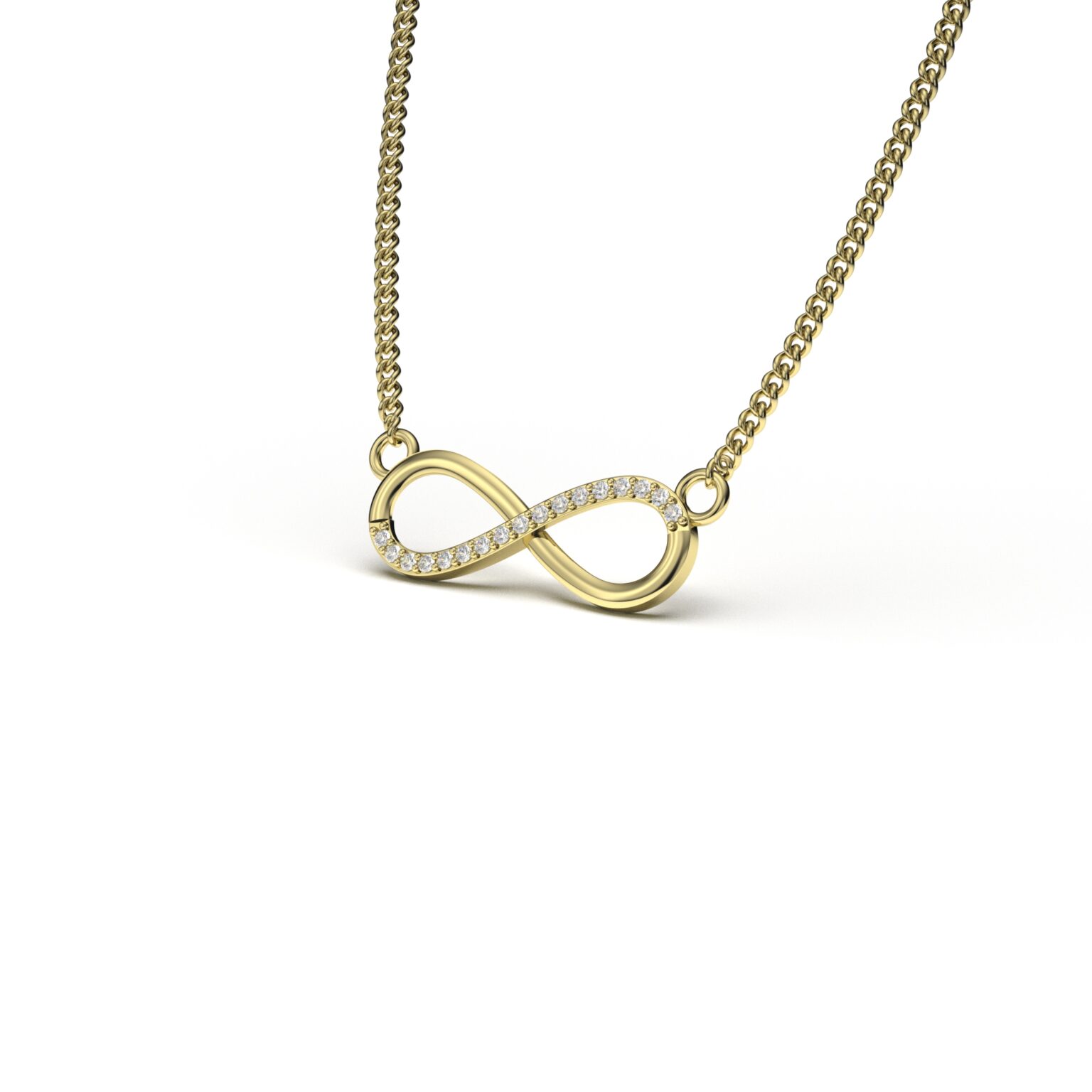 Dazzling Infinity Necklace