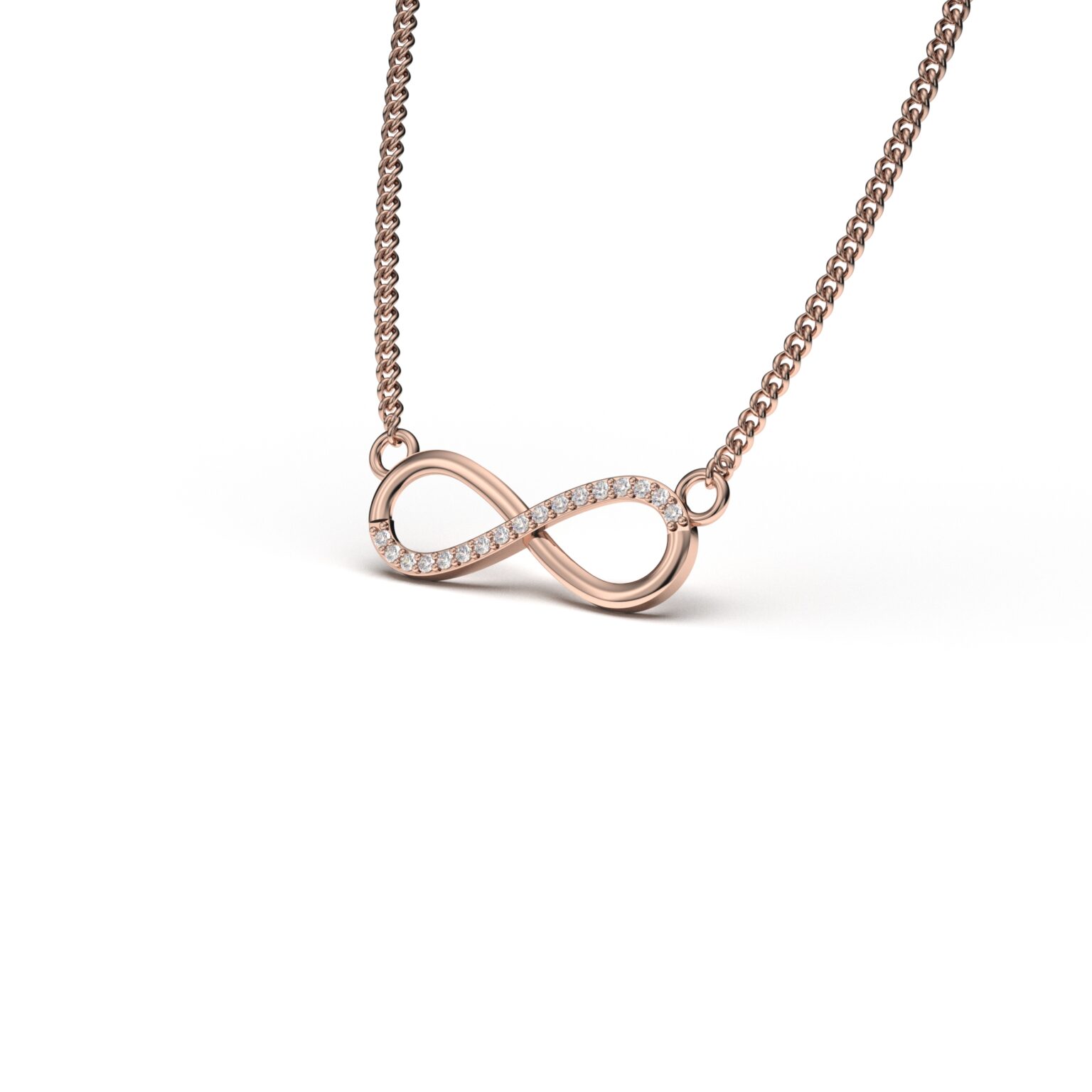 Dazzling Infinity Necklace