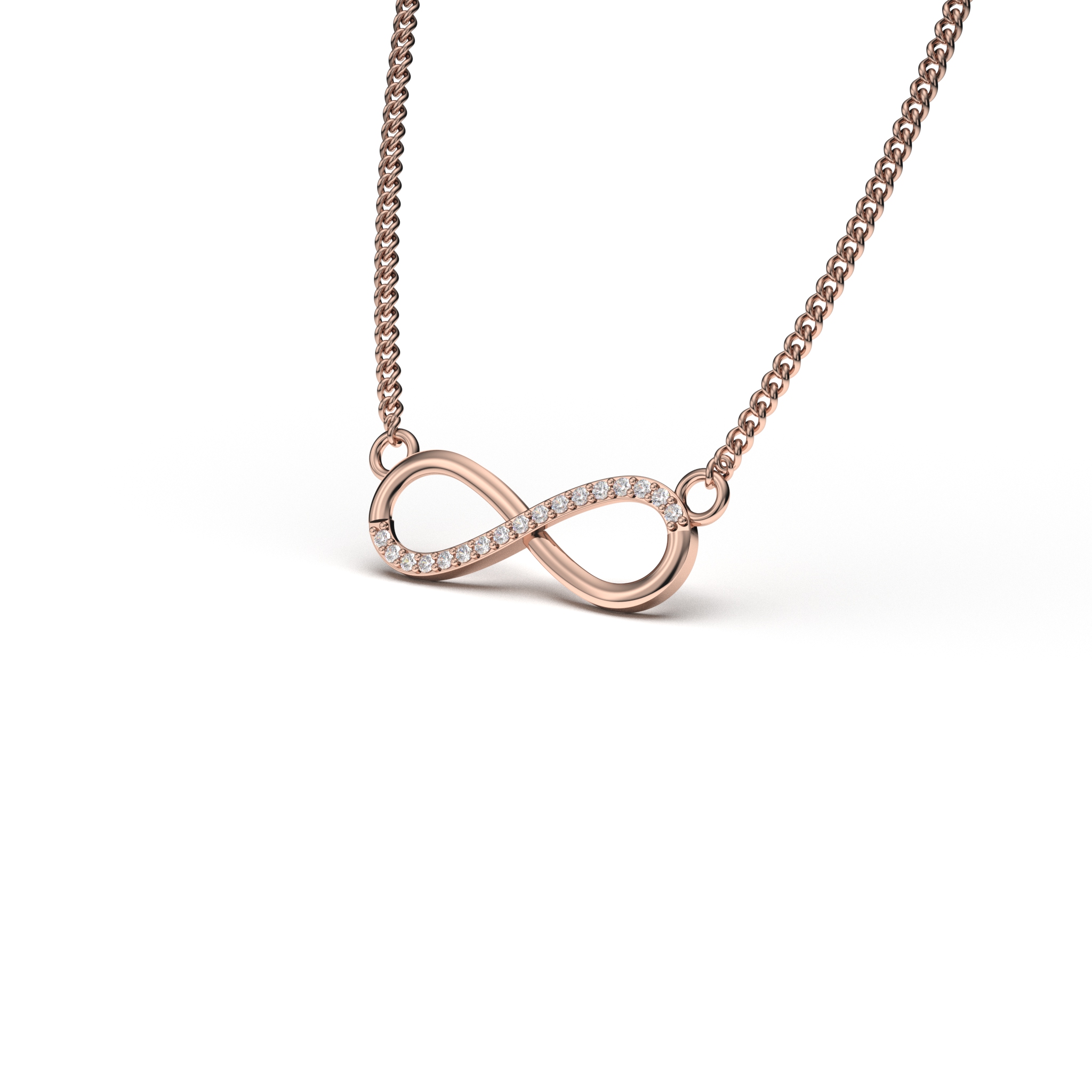 Dazzling Infinity Necklace