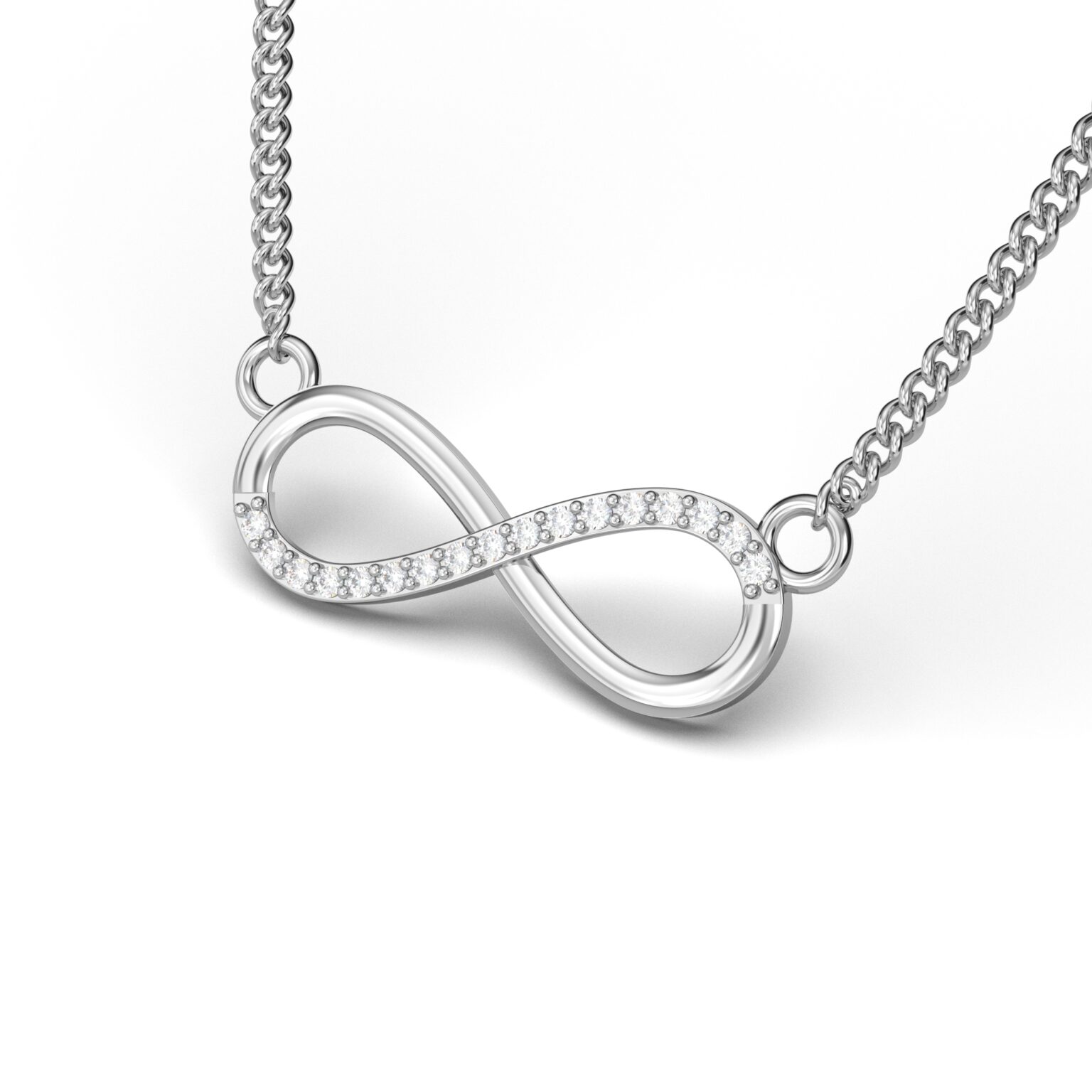 Dazzling Infinity Necklace