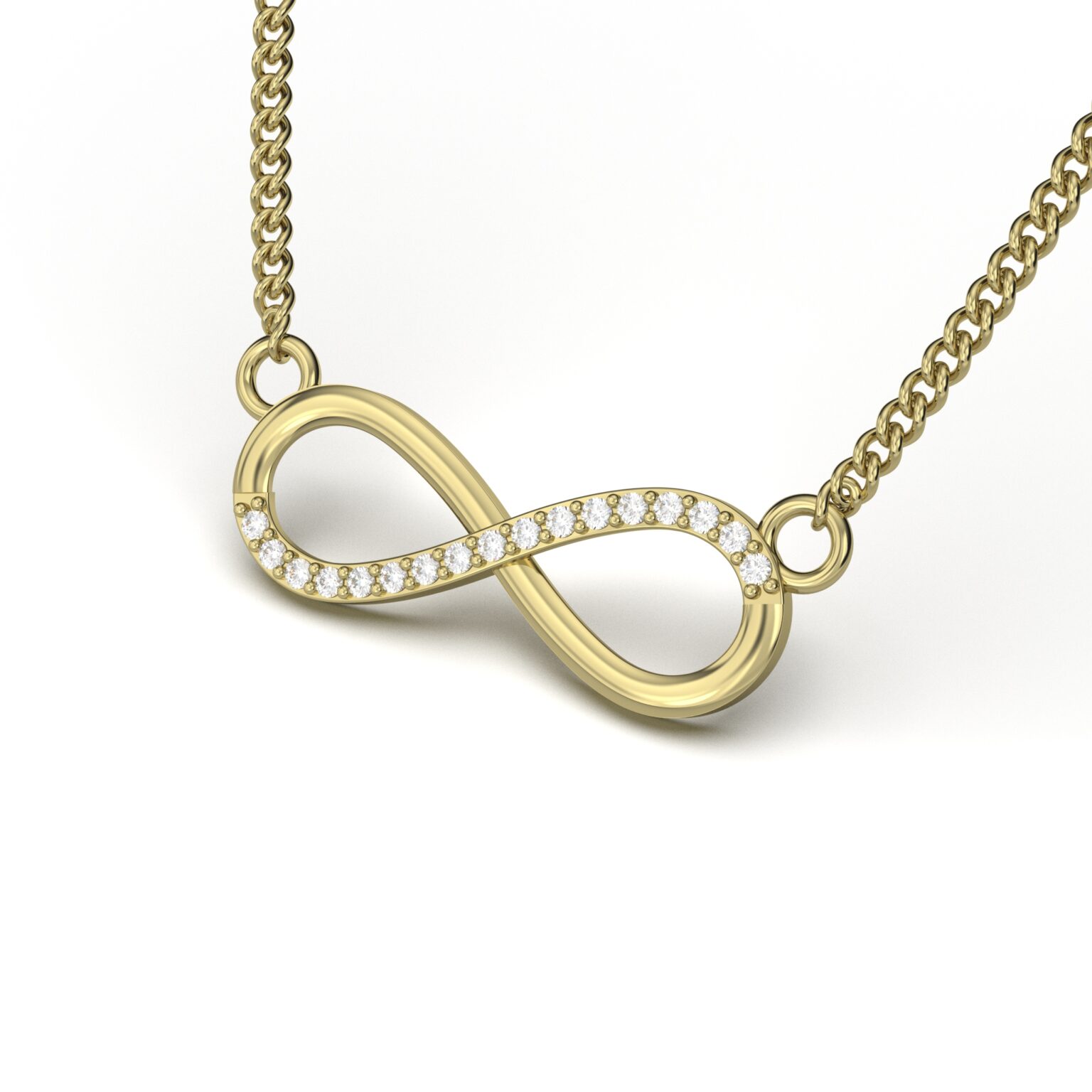 Dazzling Infinity Necklace