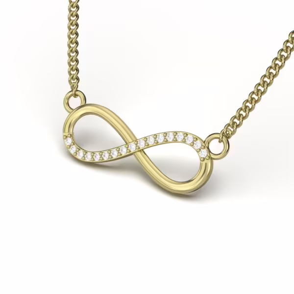 Dazzling Infinity Necklace