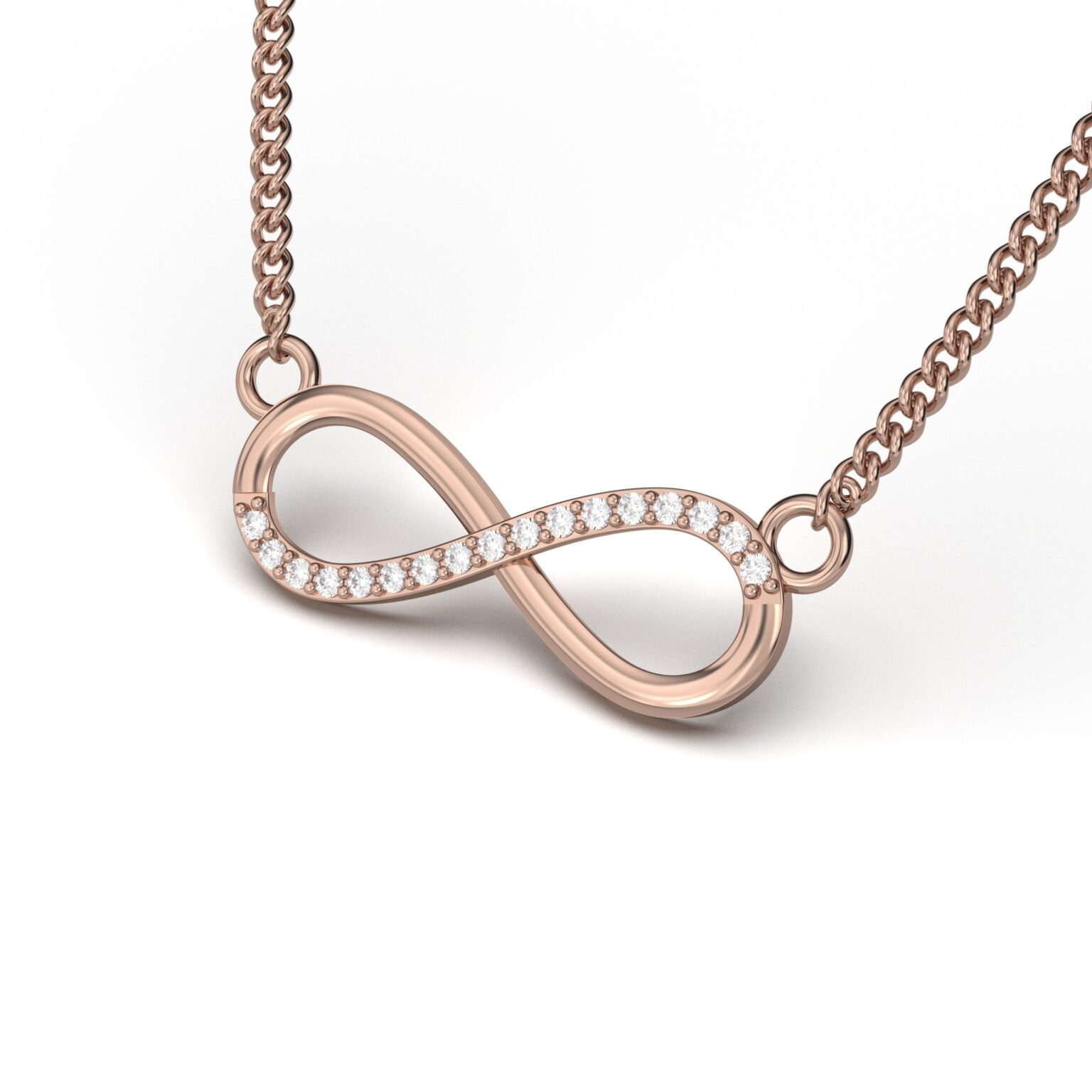 Dazzling Infinity Necklace