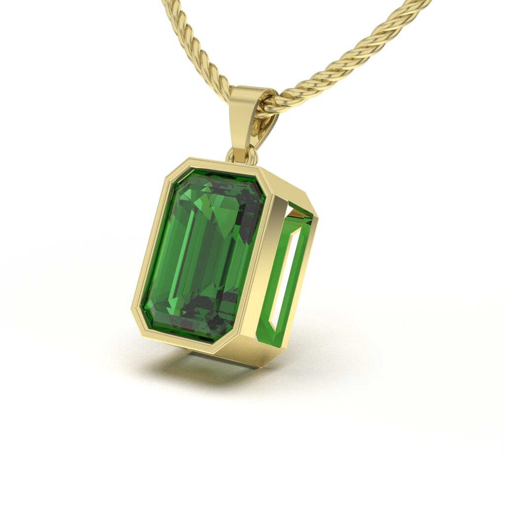 Emerald Eclipse Pendant