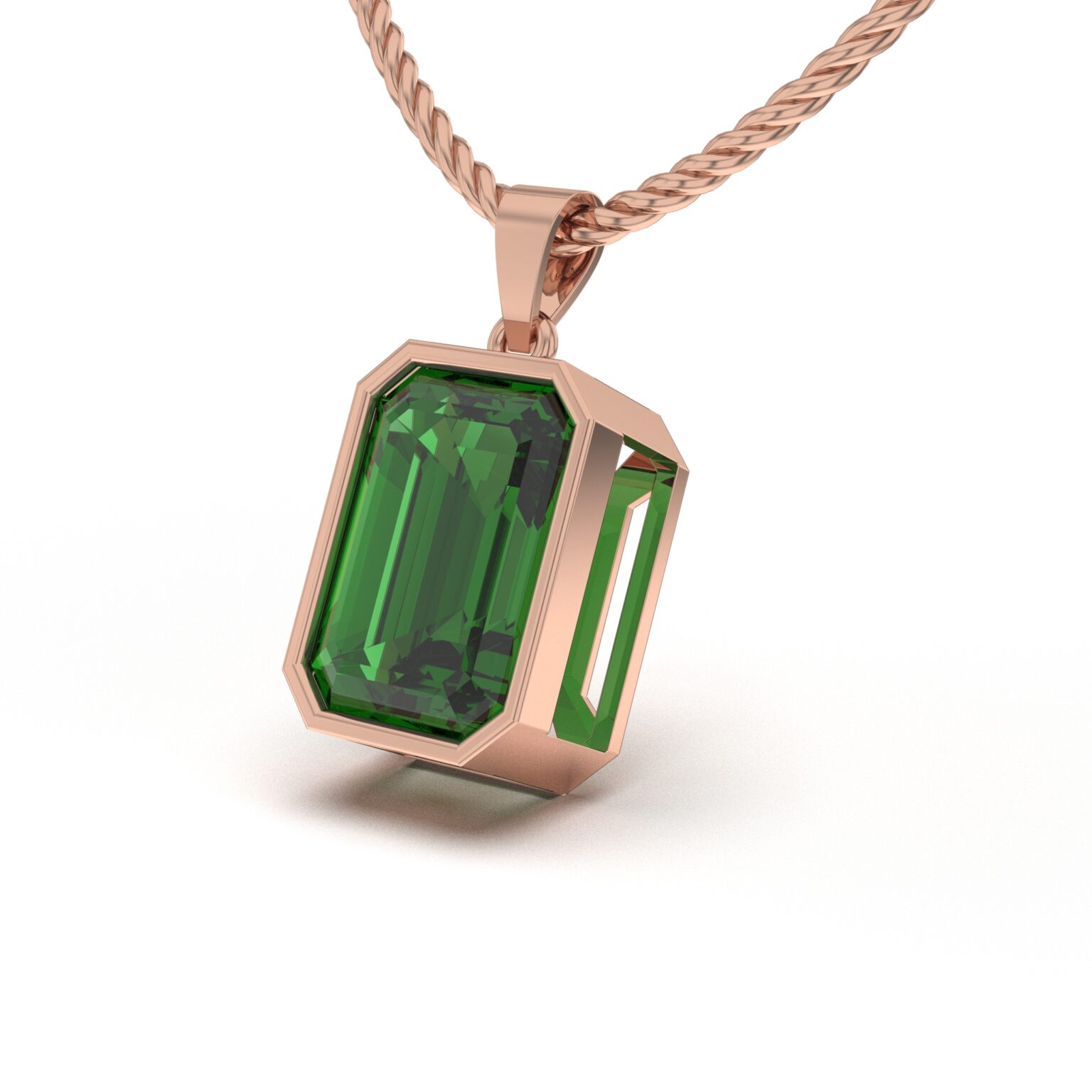 Emerald Eclipse Pendant