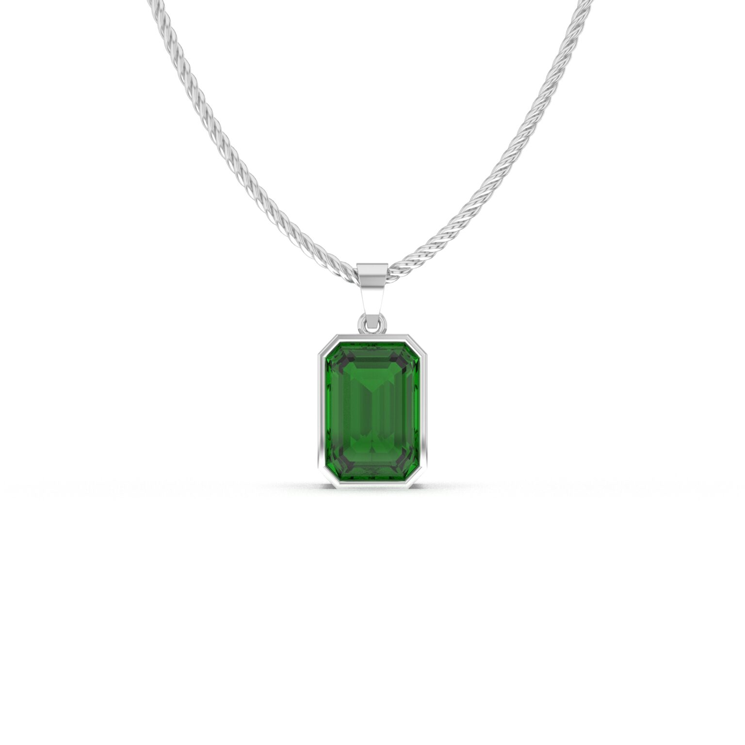 Emerald Eclipse Pendant