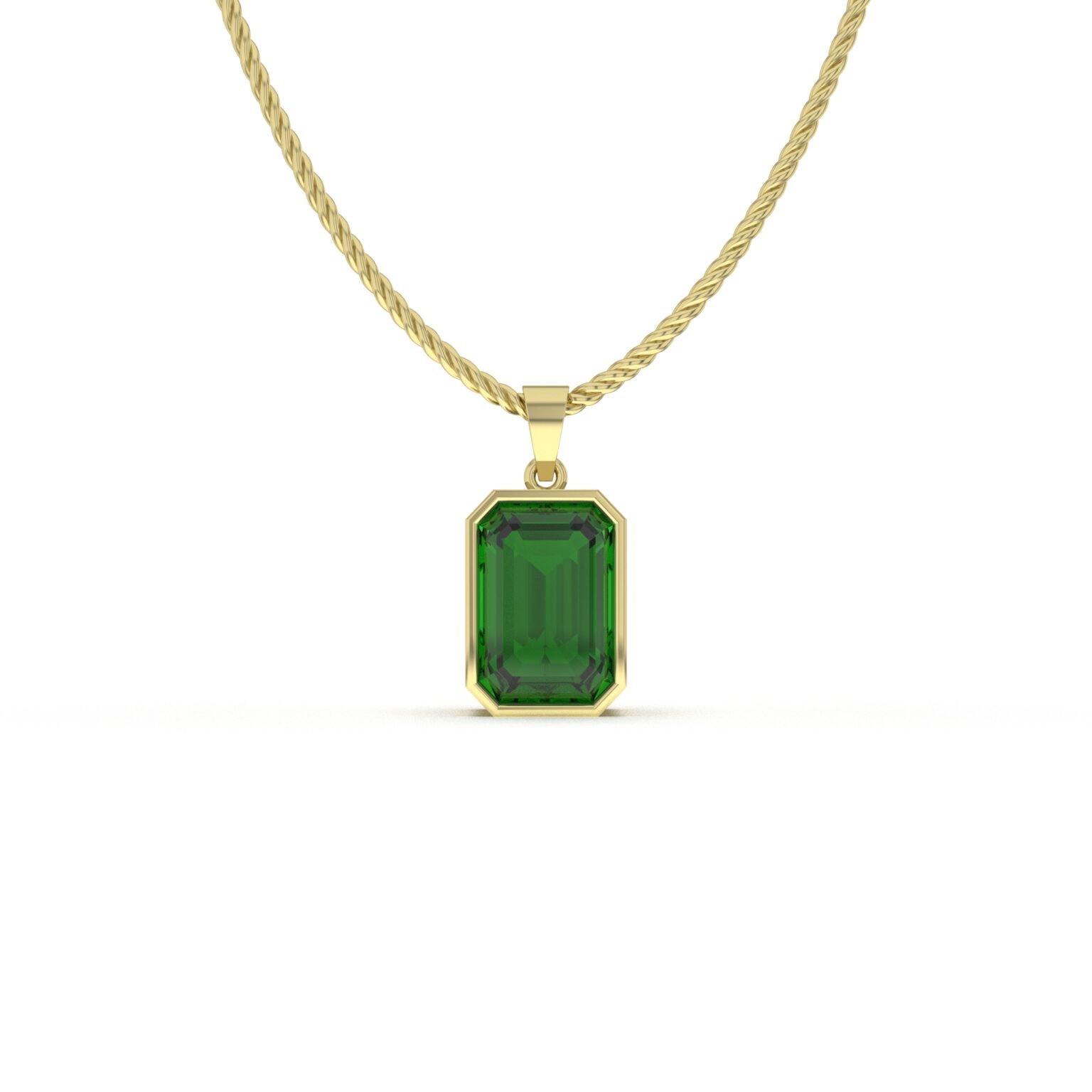 Emerald Eclipse Pendant