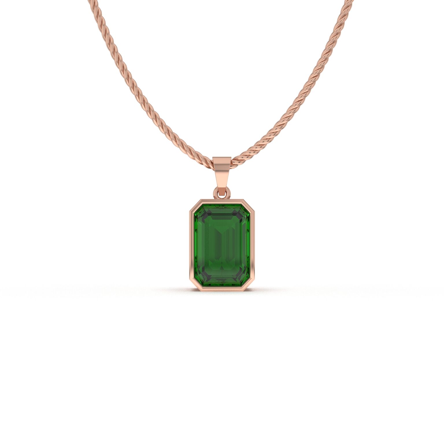 Emerald Eclipse Pendant