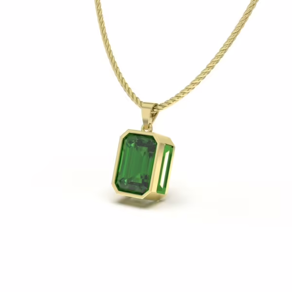 Emerald Eclipse Pendant