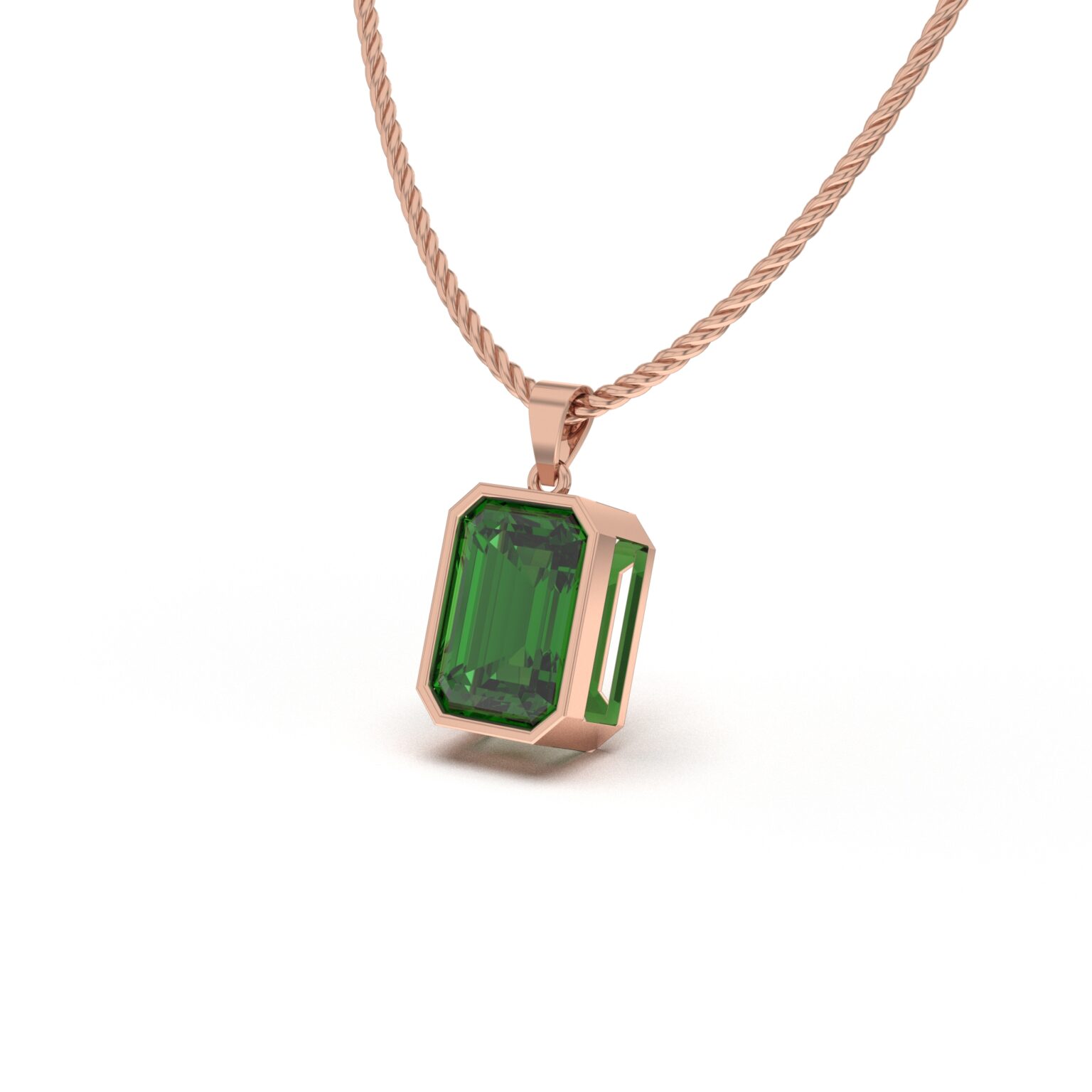 Emerald Eclipse Pendant
