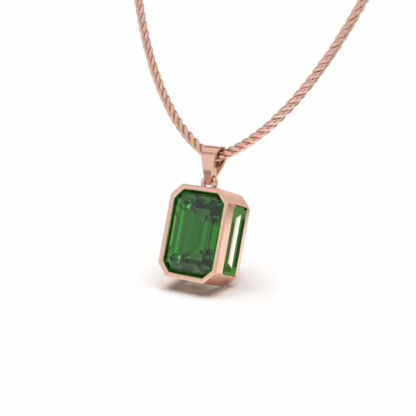 Emerald Eclipse Pendant