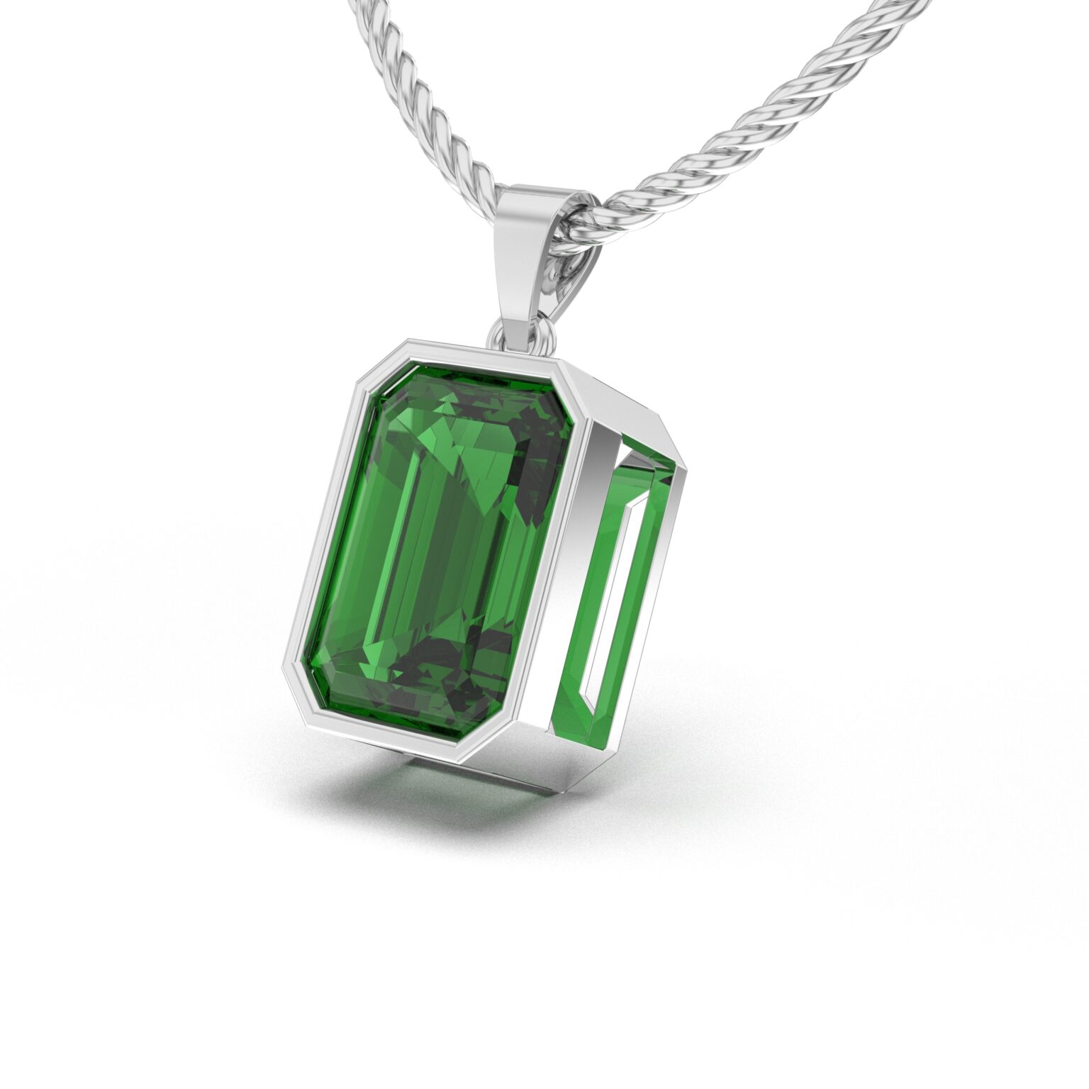 Emerald Eclipse Pendant