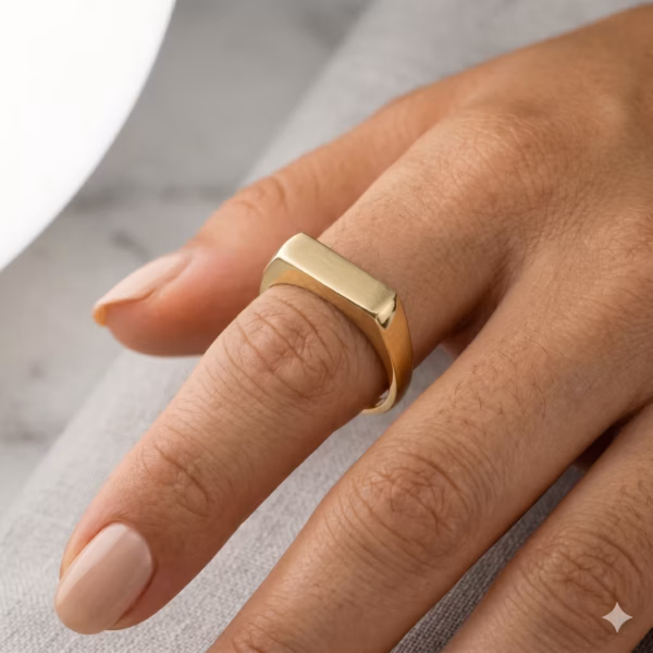 Bar Signet Ring