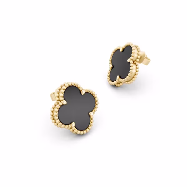 Black Onyx Earrings