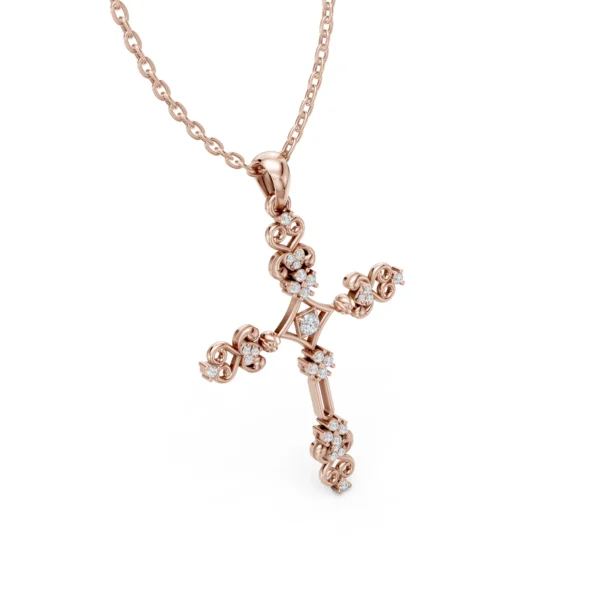 Diamond Cross Pendant