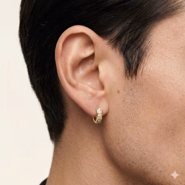 Diamond Love Earrings