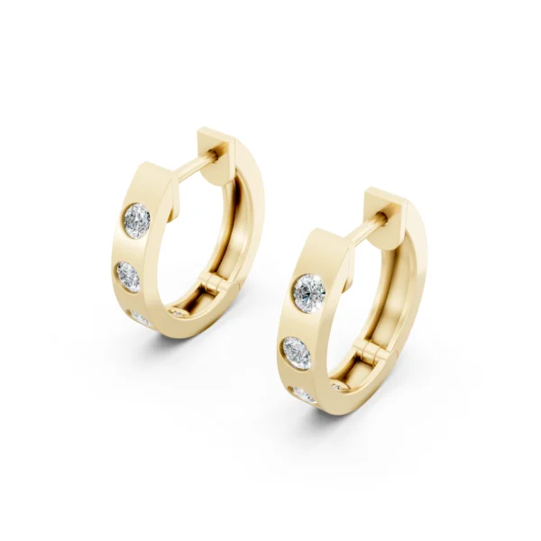 Diamond Love Earrings