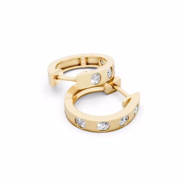 Diamond Love Earrings