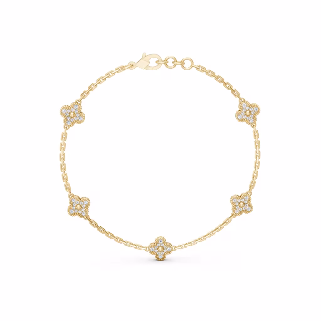 Clover Diamond Bracelet