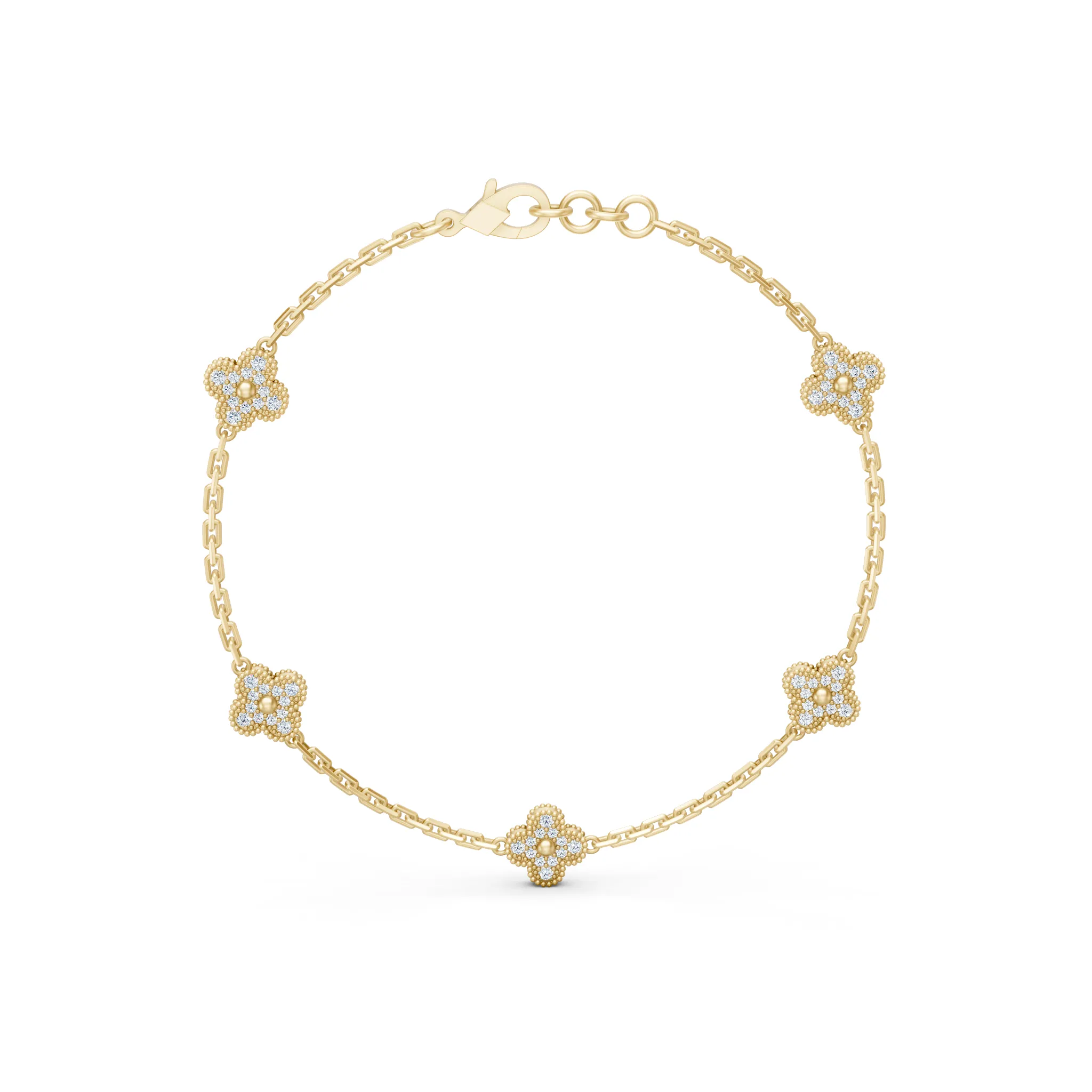 Clover Diamond Bracelet