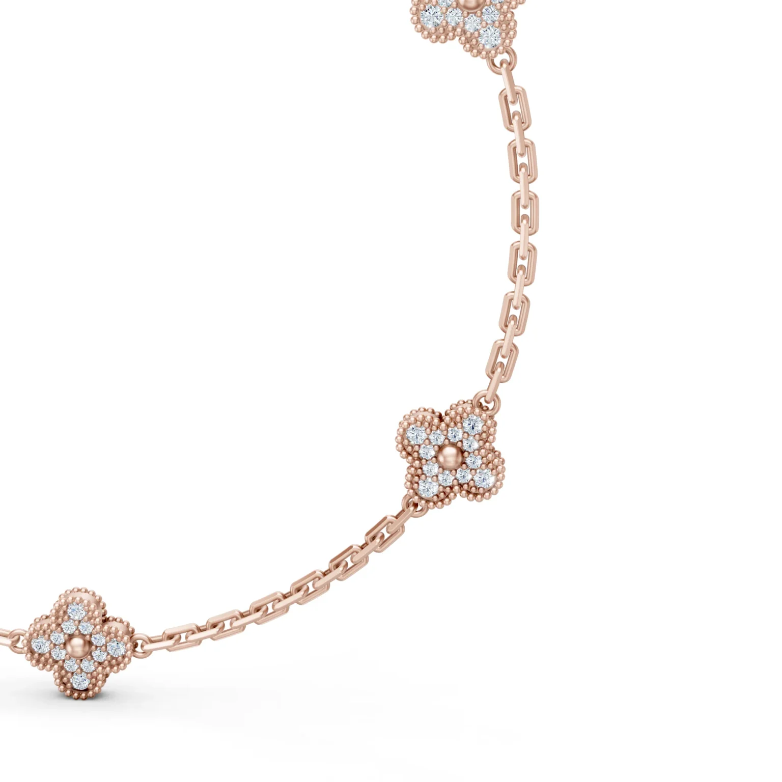 Clover Diamond Earring