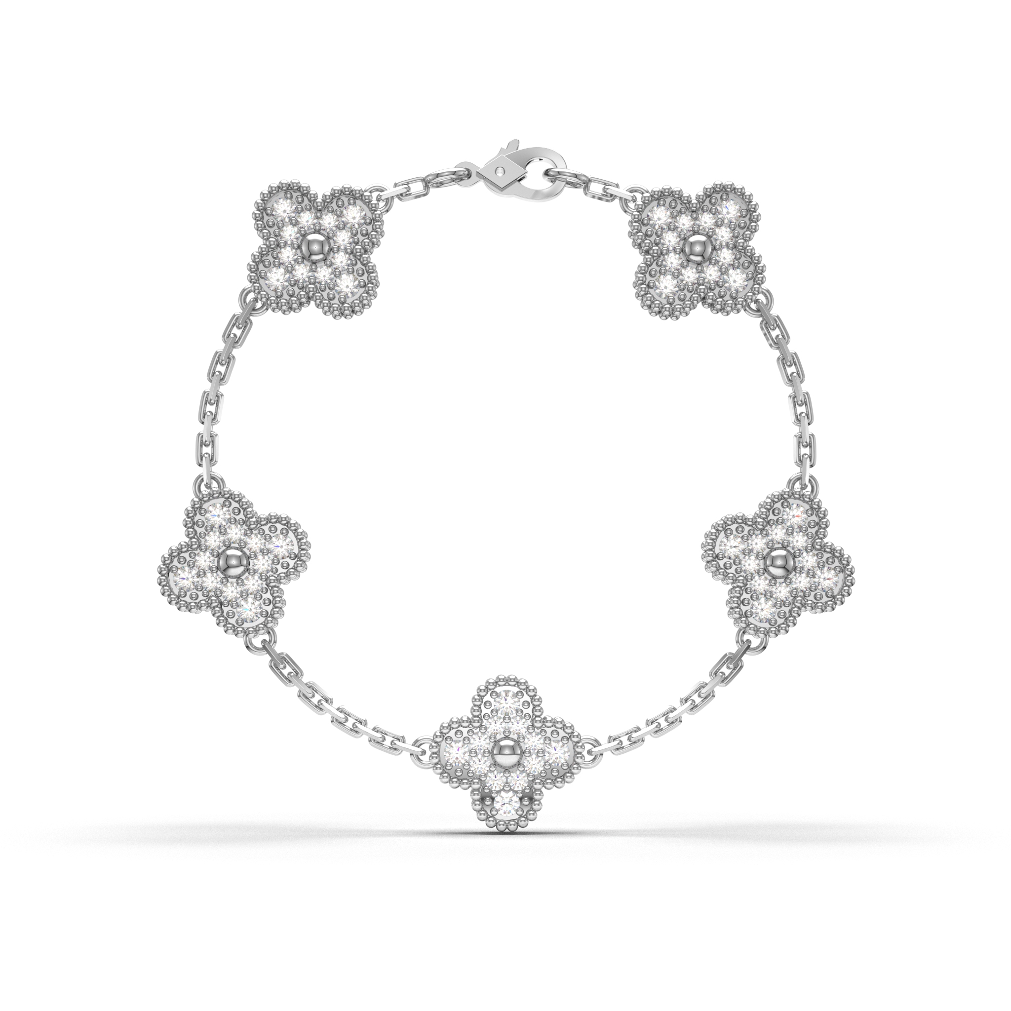 Clover Diamond Bracelet