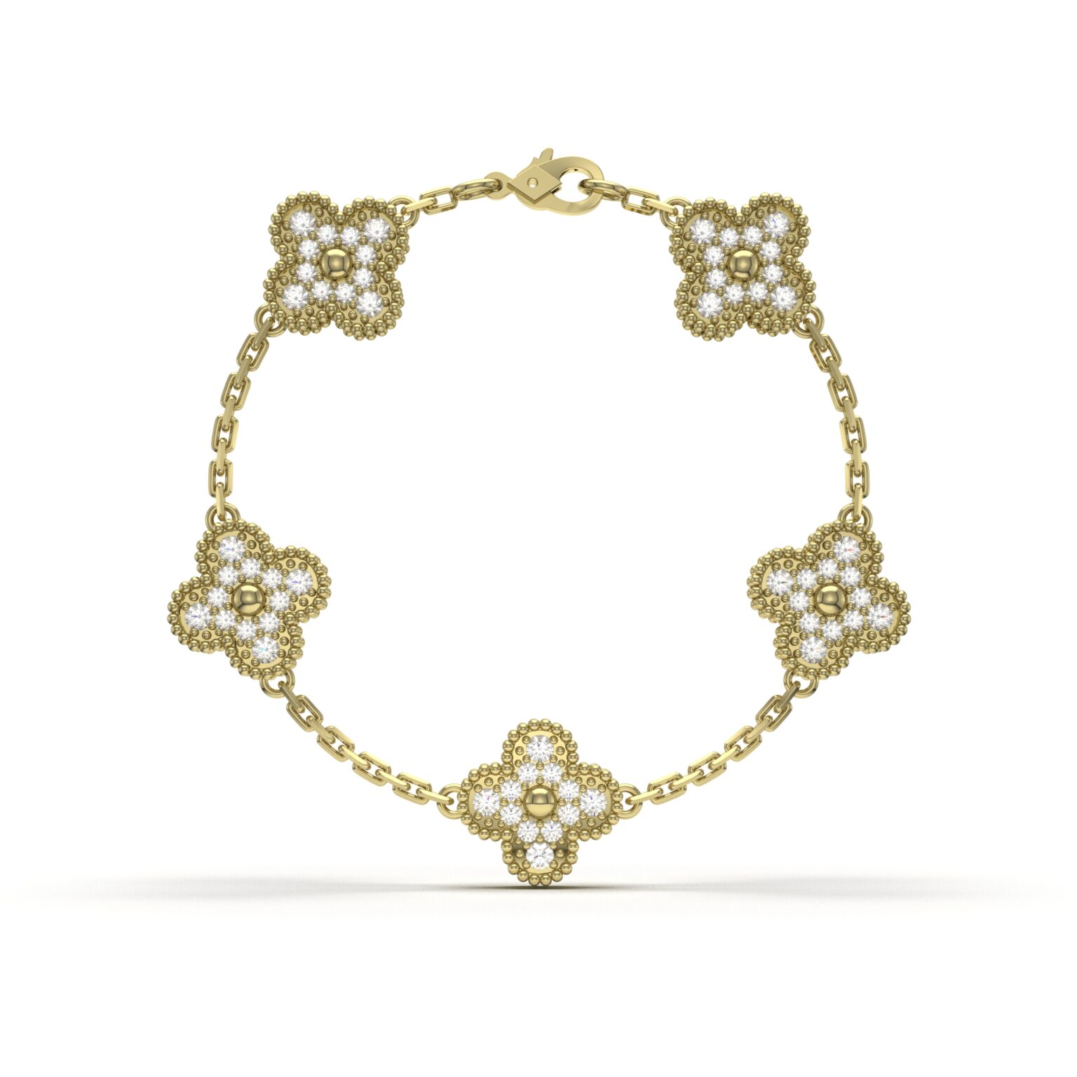 Clover Diamond Bracelet