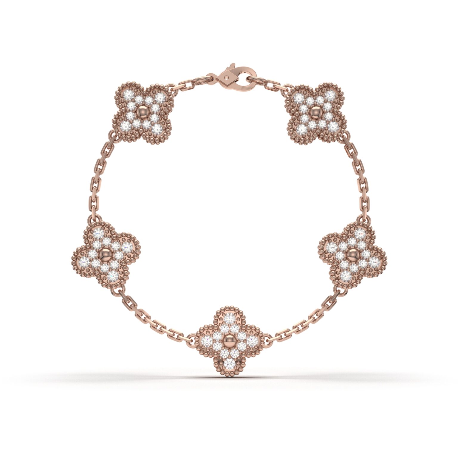 Clover Diamond Bracelet