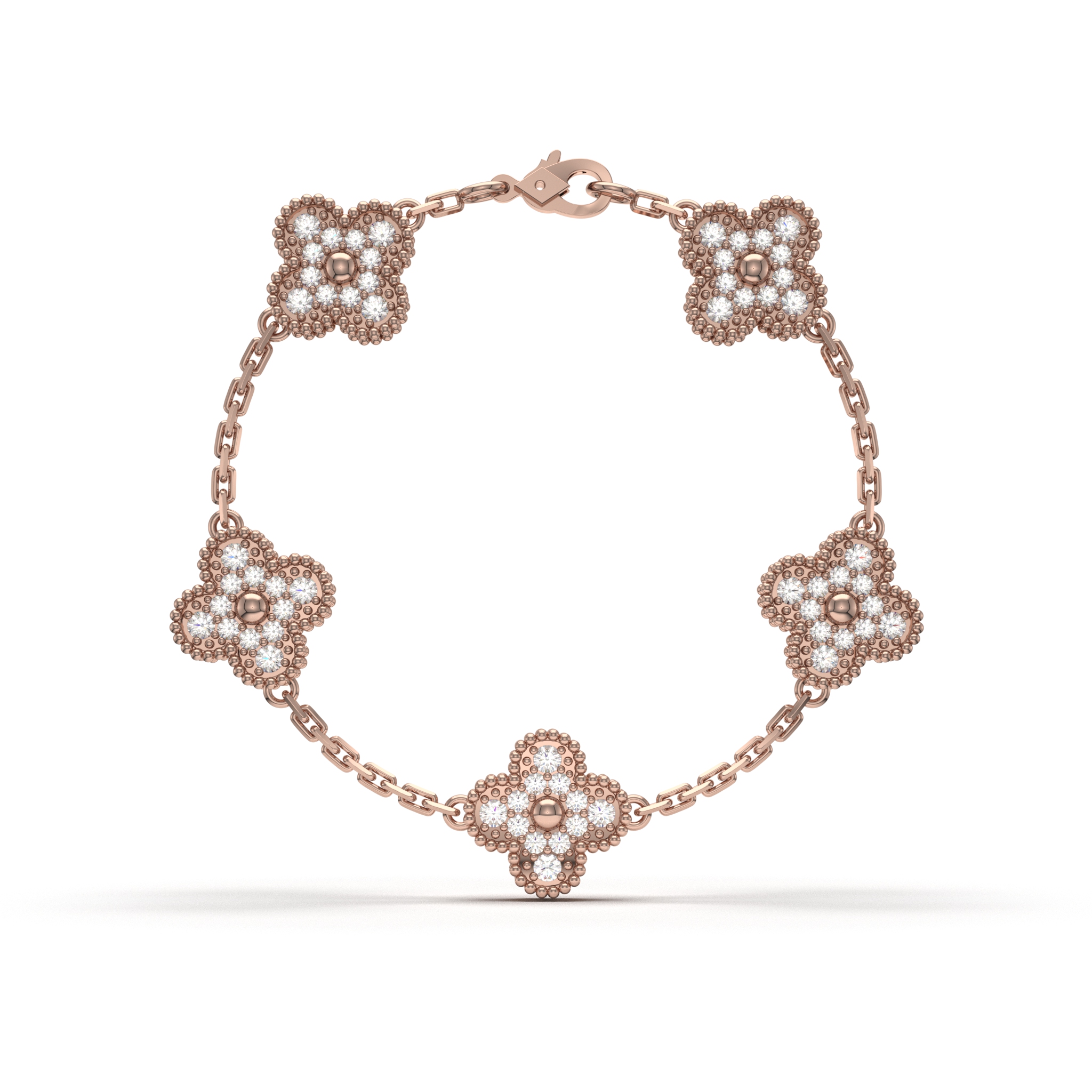 Clover Diamond Bracelet