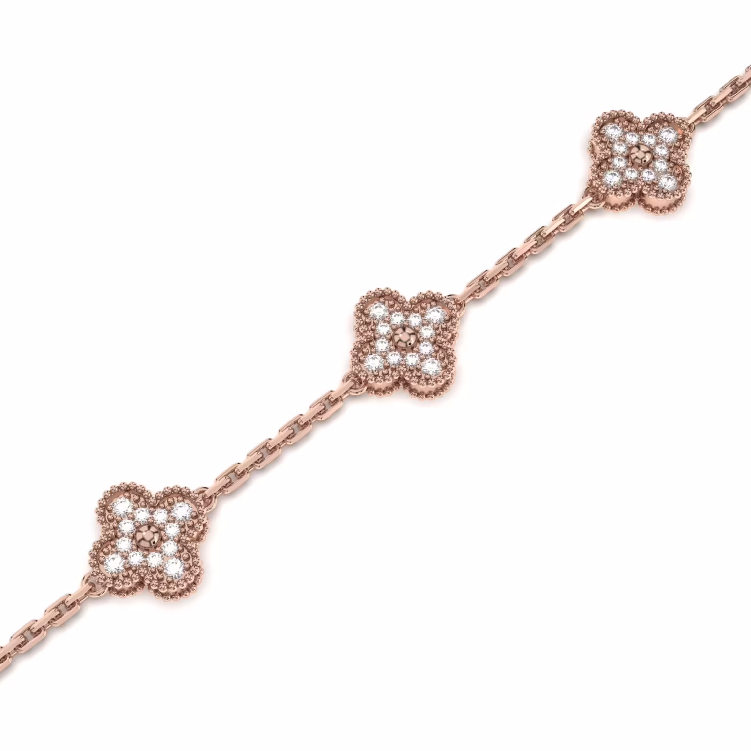 Clover Diamond Bracelet